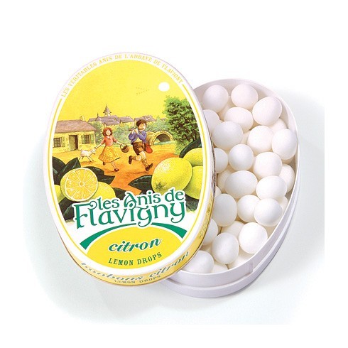 Boîte ovale - Bonbons Citron 50g